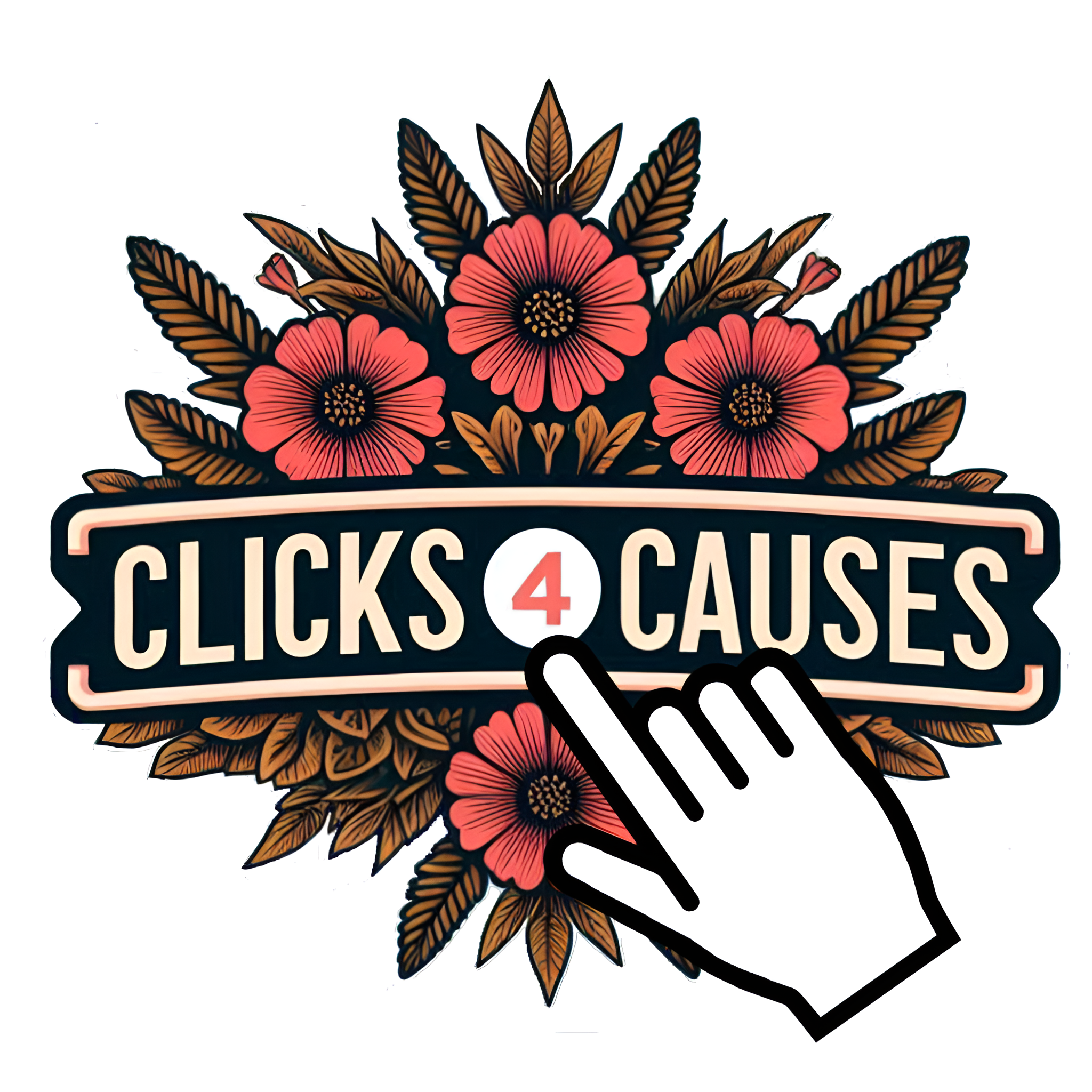 Clicks4Causes Logo