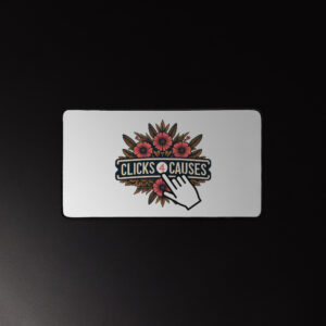 Clicks4Causes Desk Mat