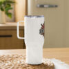 Clicks4CausesTravel mug with a handle - Image 2