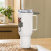 Clicks4CausesTravel mug with a handle - Image 5