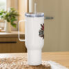 Clicks4CausesTravel mug with a handle - Image 4
